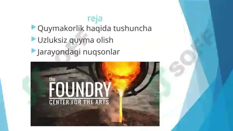 Uzluksiz quymaolish texnologiyasi 2