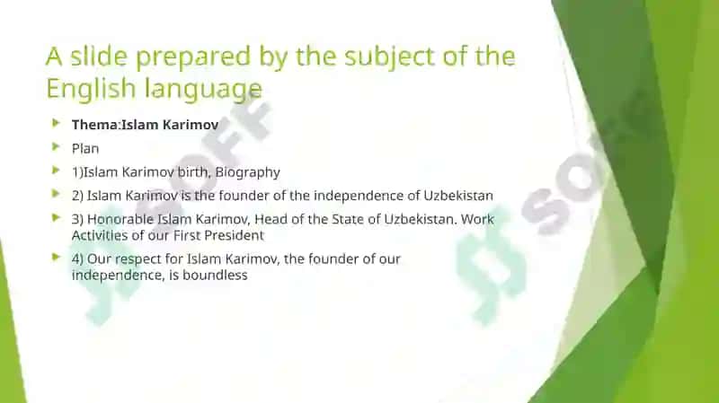 Islam Karimov Biography 2