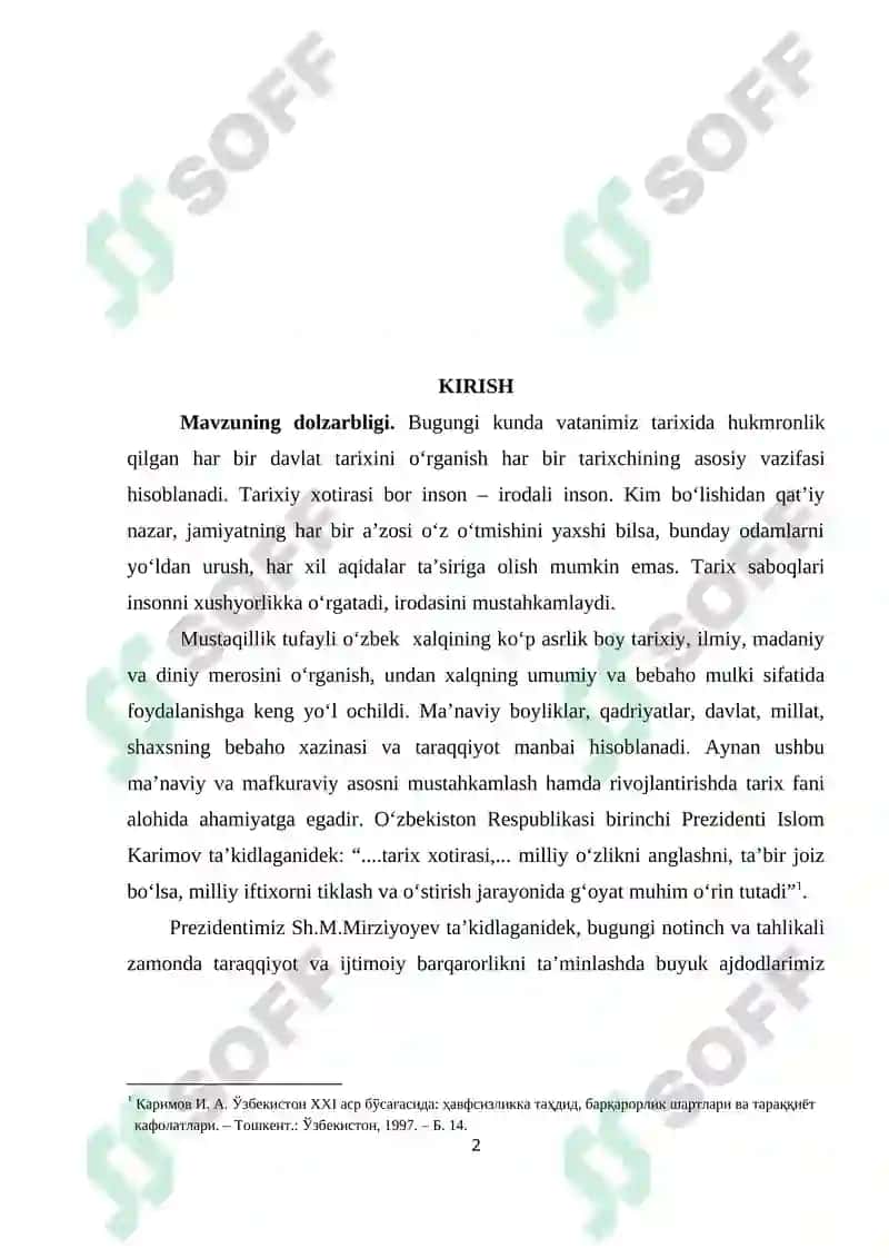 “Avesto” O’rta Osiyo viloyatlari ijtimoiy tuzumini o’rganishdagi o’rni. 2