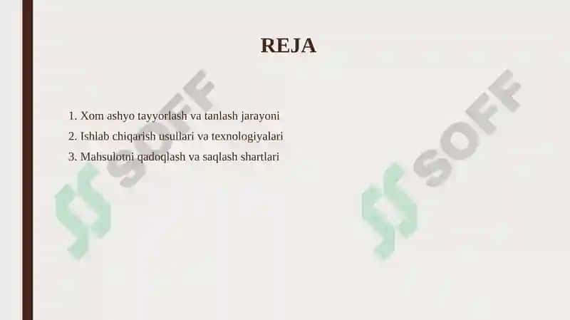 Chinni ishlab chiqarish jarayonida xom ashyo tayyorlash va tanlash jarayoni 2
