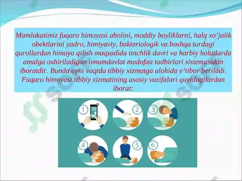 Birinchi yordam ko'rsatish 2