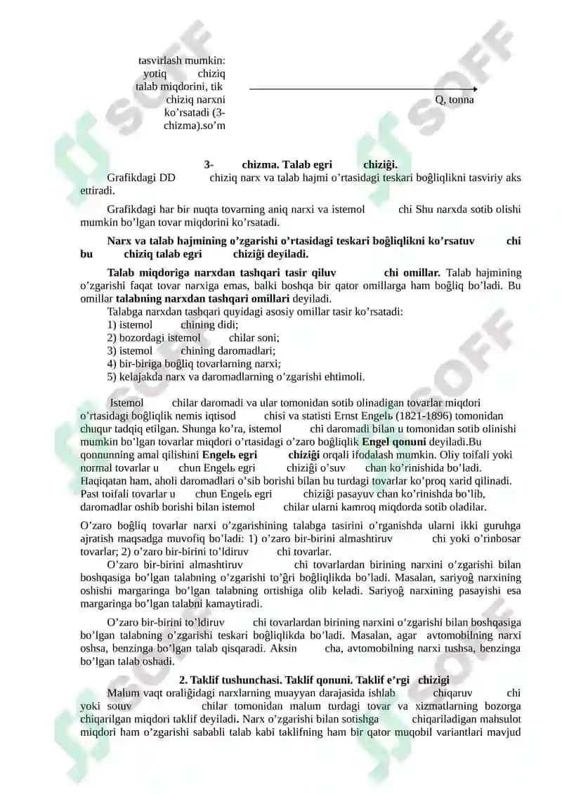 Talab va Taklif Nazariyasi 2