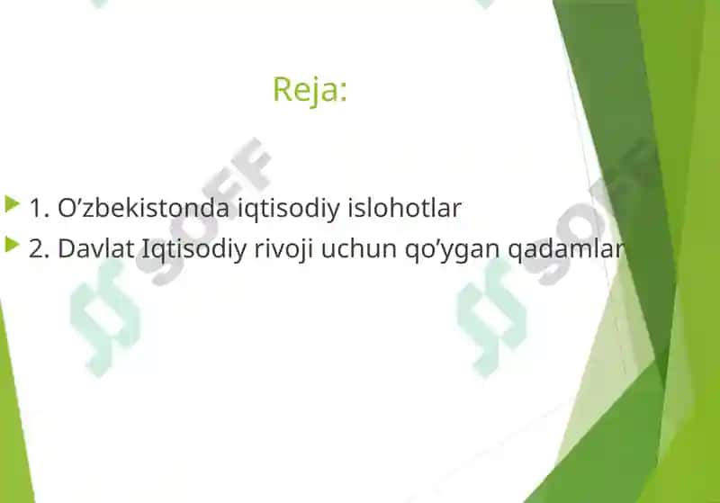 Mustaqil O'zbekiston: yosh davlatning iqtisodiy xolatni barqarorlashtirish uchun qo'ygan qadamlar 2