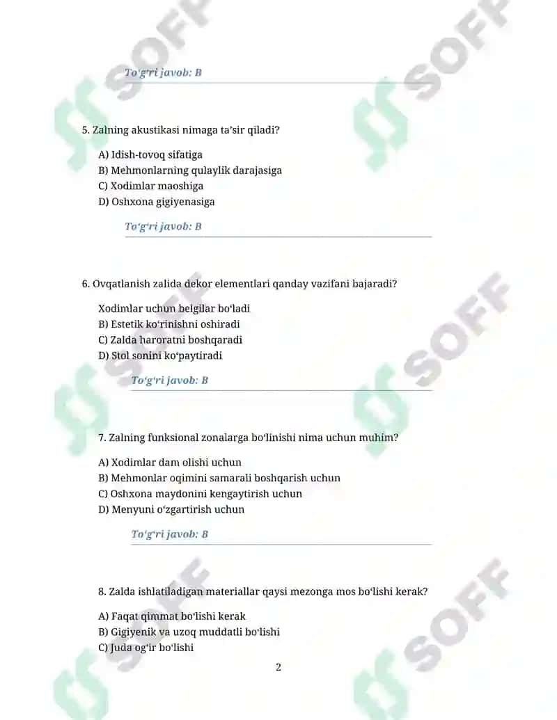 Ovqatlanish zali interyer dizayni 2