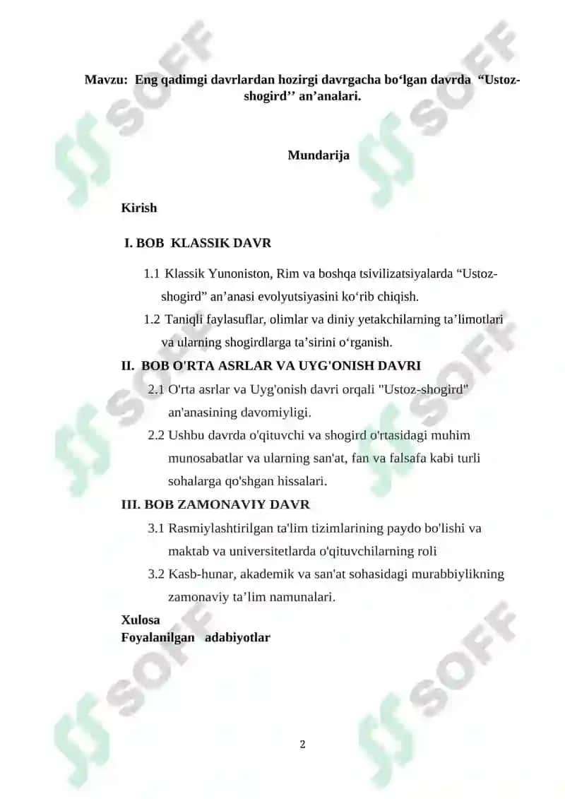 TARBIYAVIY ISHLAR METODIKASI 2