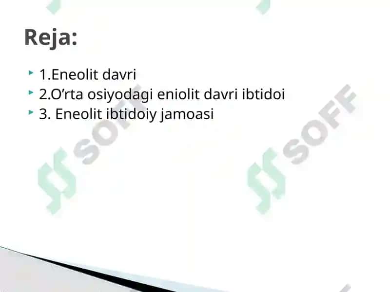 O’rta Osiyodagi eniloid davri ibtidoiy manzilgohlar 2