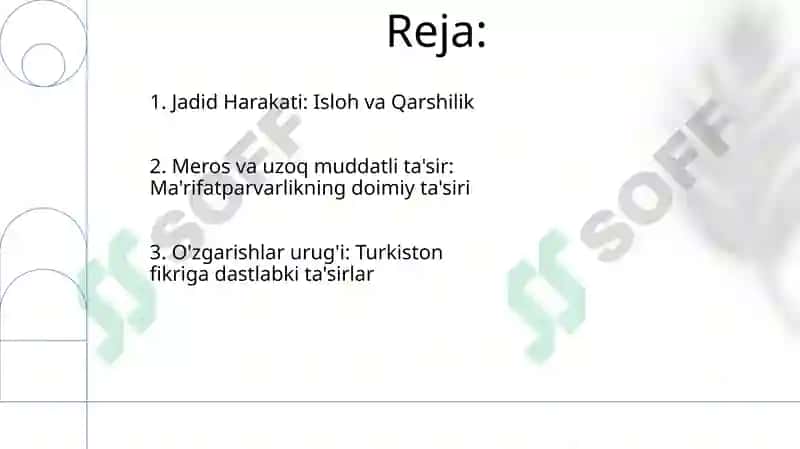 Turkistonda ma'rifatparvarlik harajatlarining shakllanishi, rivojlanishi va asosiy g'oalari 2