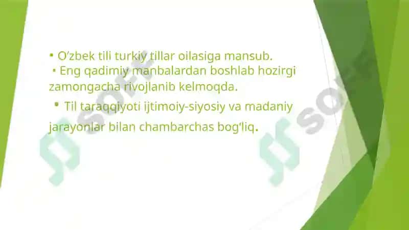 O‘zbek tilining taraqqiyot bosqichlari 2