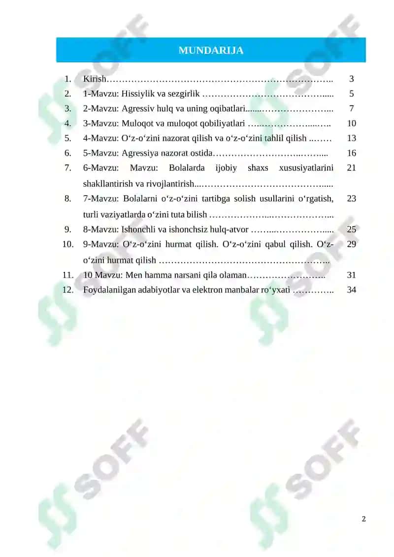 Agressiv (Tajovuzkor) Xatti-Harakatlar 2
