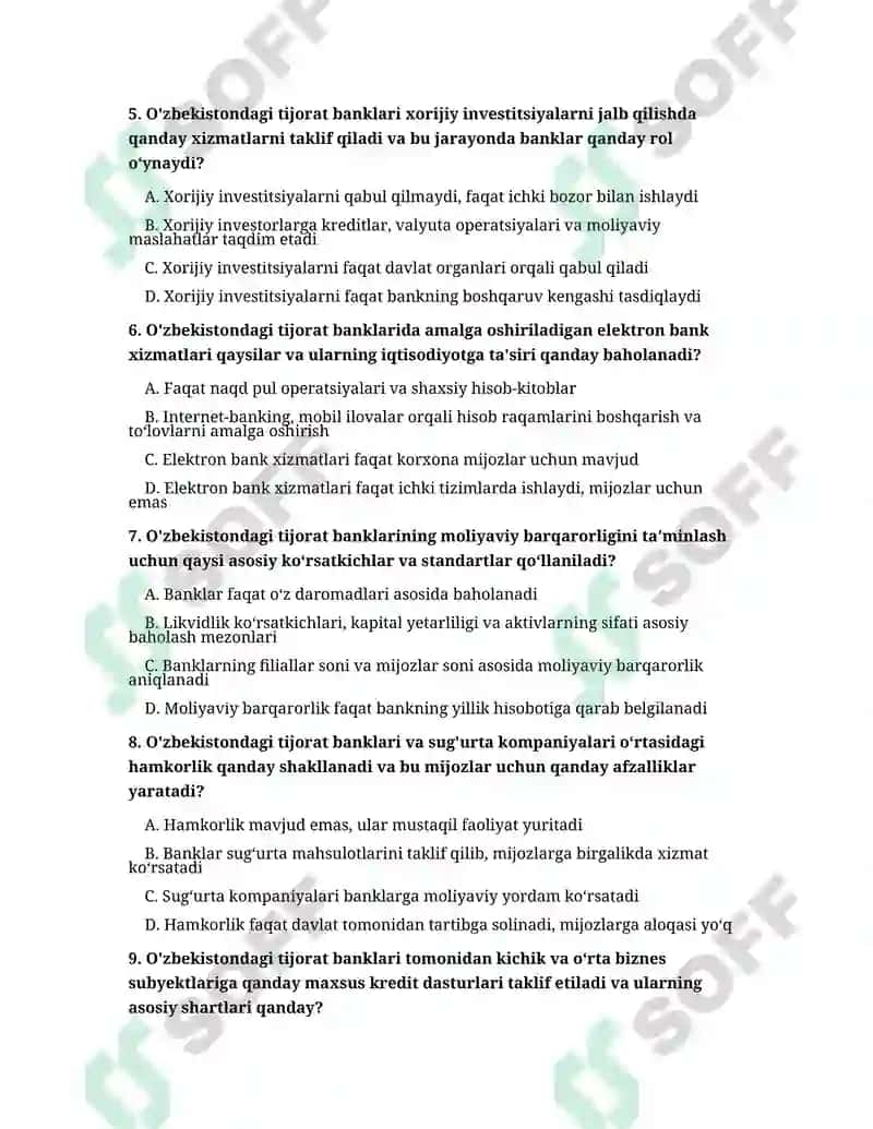 O'zbekistondagi tijorat banklari 2