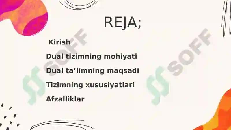 PROFESSIONAL TA’LIMGA DUAL O‘QITISH TIZIMI 2