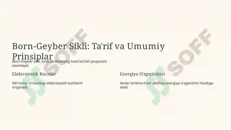 Born-Geyber Sikli 2