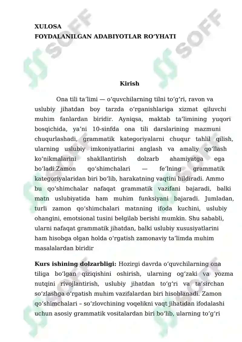 10-sinf ona tili darslarida zamon qo’shimchlarning uslubiy xususiyatlarini o’qitish metodikasi 2