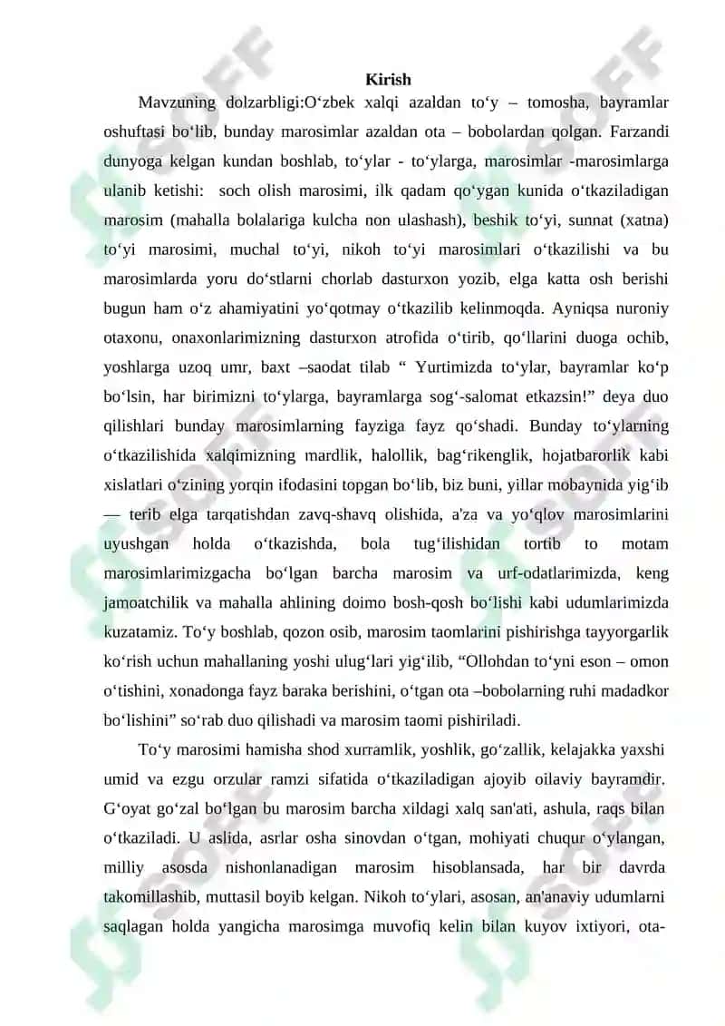 O'zbek nikoh to'ylari folklyorlarida misiqaning o'rni 2