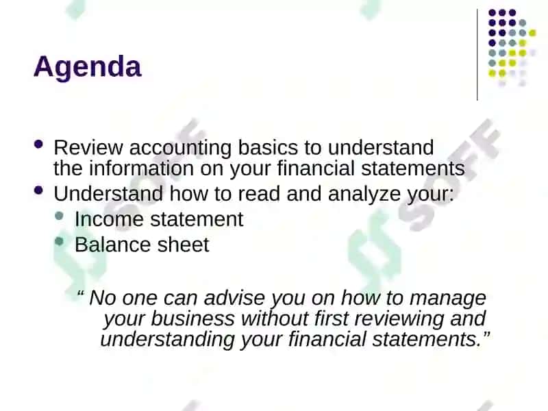 Accounting and its financial statements 2