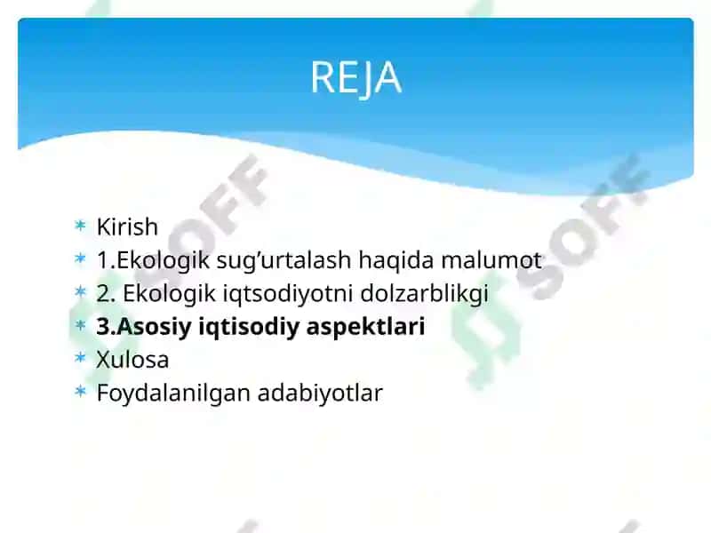 ekologik sugʻurtalashni tashkil etishning iqtisodiy ahamiyati 2