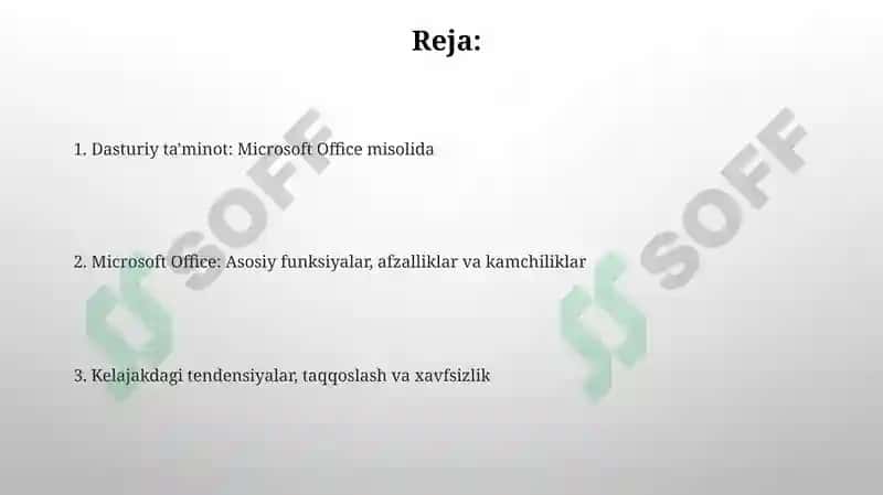 Amaliydasturiytaminot(Microsoft officemisolida) 2