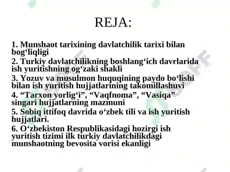 O‘ZBEKISTON RESPUBLIKASIDA HUJJATCHILIKNING TAKOMILLASHUVI 2
