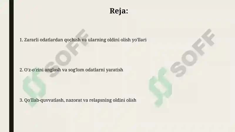 Zararli odatlardan saqlanish va oldini olish usullari 2