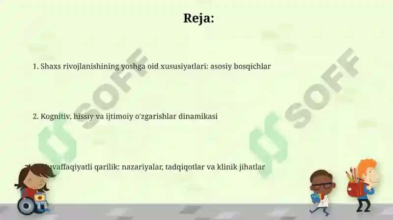 Shaxs taraqqiyotini yoshga bogʻliq xususiyatlari 2