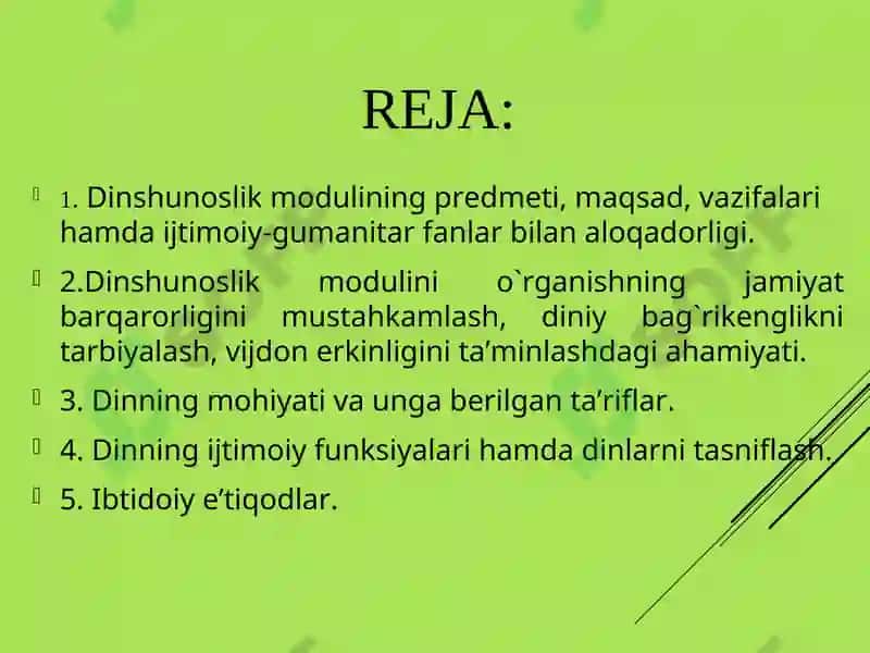 DINNINGIJTIMOIY MADANIYAT HODISA SIFATIDAGI AHAMIYATI 2