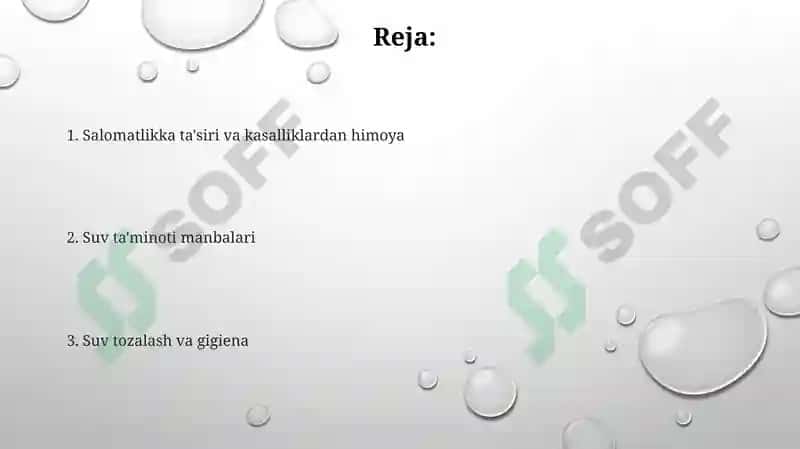 Mahalliy va markazlashgan suv taʼminoti 2