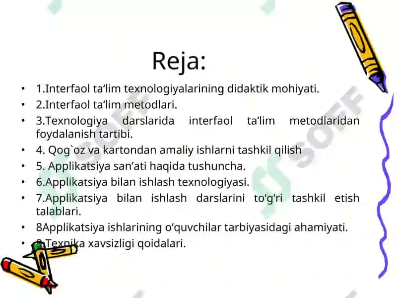 TEXNOLOGIYA DARSLARIDA INTERFAOL USULLARNING QO`LLANILIShI 2