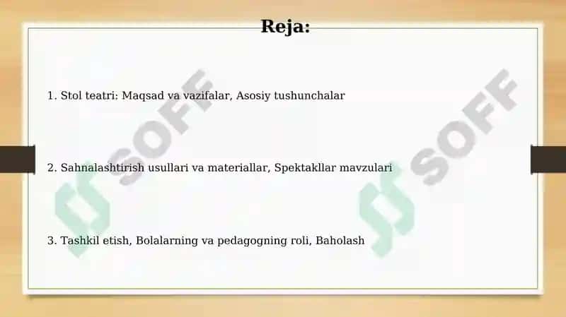 Stol teatri 2