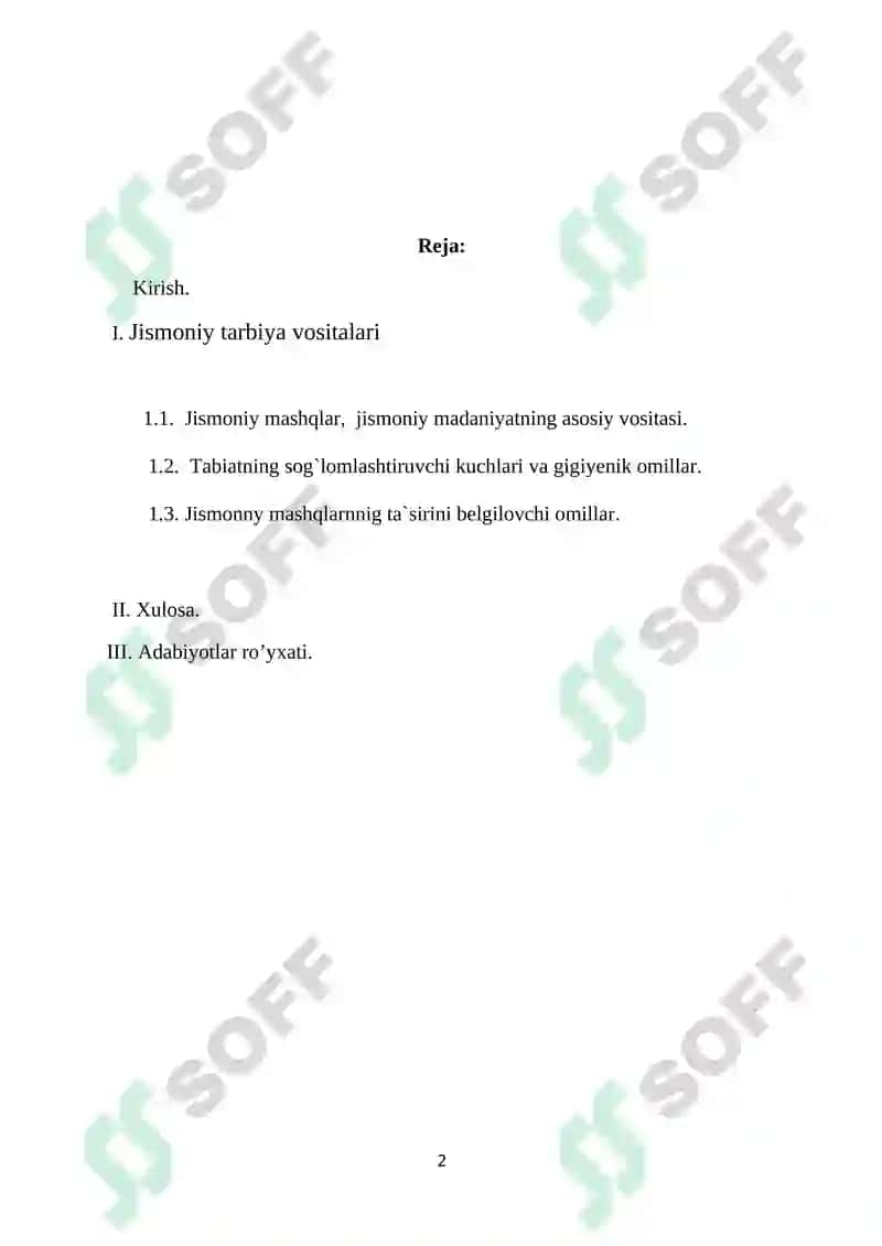 Jismoniy tarbiya vositalari 2