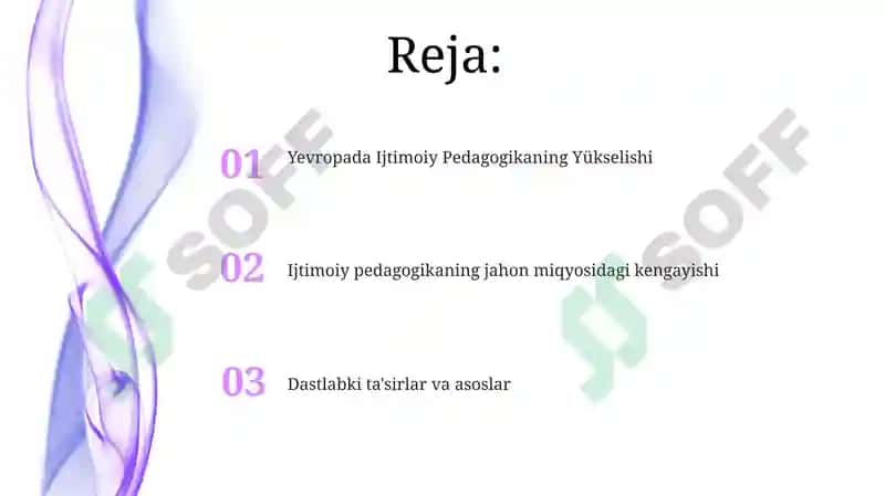 Xorijda Ijtimoiy Pedagogikaning Rivojlanish Tarixi 2