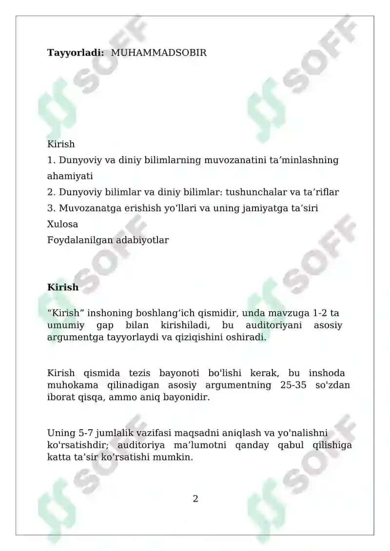 Sekulyar bilim 2
