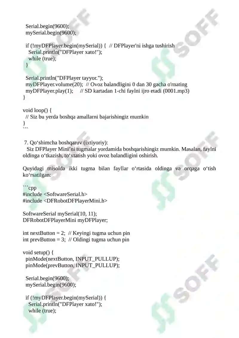 Robotlar uchun audio tizimlar yaratish va sozlash 2