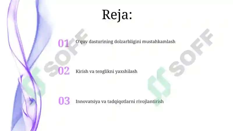 Oliy talimdagi oʻzgarishlarning asosiy yunalishlari 2
