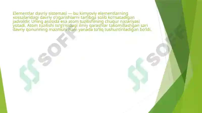 Elementlar davriy sistemasi 2