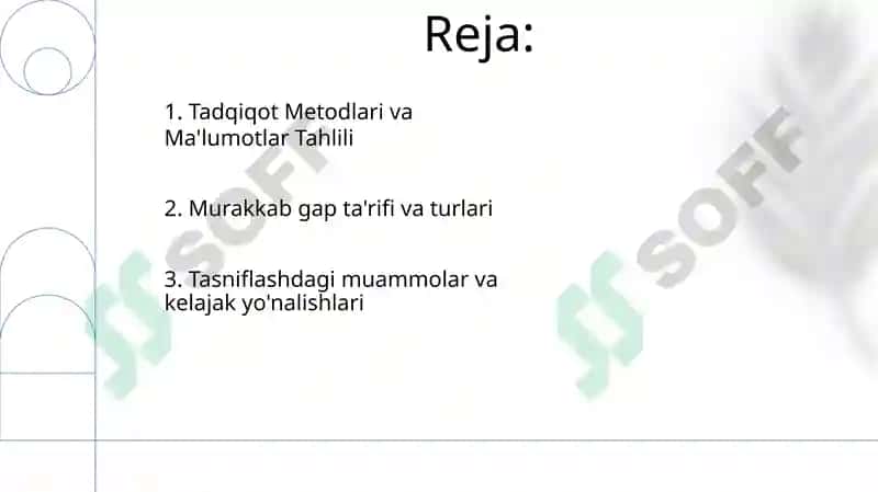 O’zbek tilshunosligida qo’shma gaplar tadqiqi va tasnifi 2