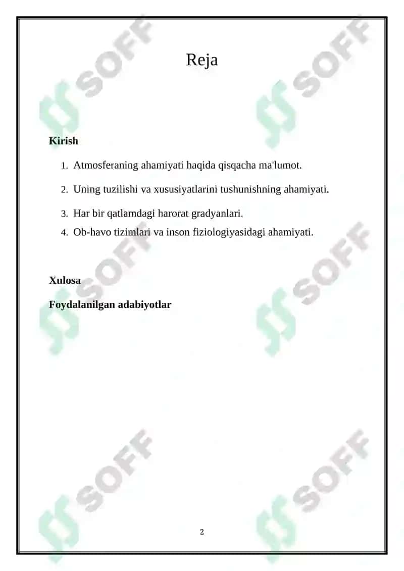 ATMOSFERANING TUZILISHI VA UNING ASOSIY XUSUSIYATLARI 2
