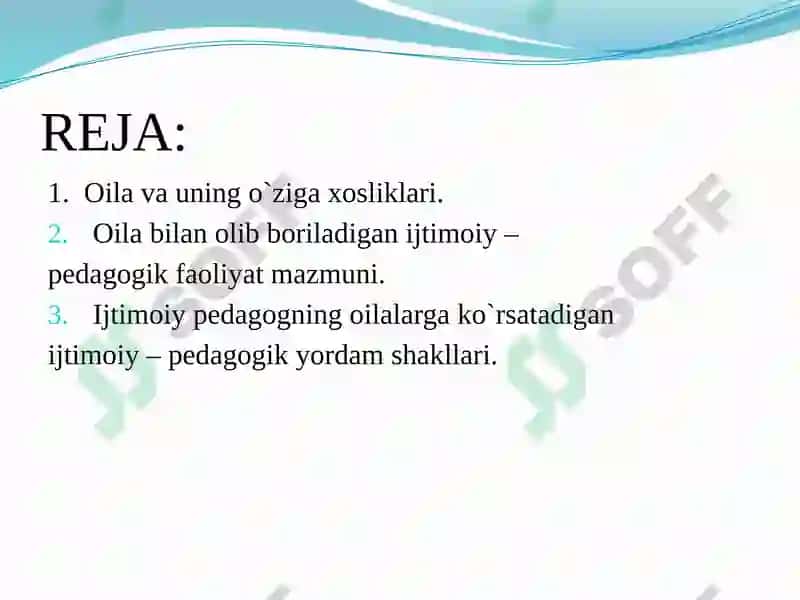 Oilabilanolibboriladiganijtimoiy–pedogogikfaoliyat 2