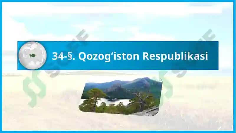 Qozog‘iston Respublikasi geography 2