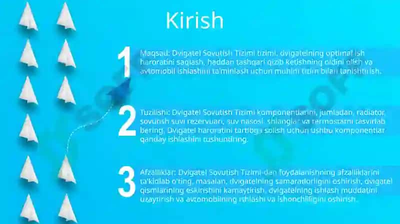 Dvigatel Sovutish Tizimi 2