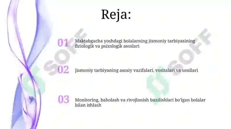 Maktabgacha yoshdagi bolalar jismoniy tarbiyasining fiziologik va psixologik asoslari 2