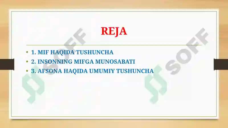 MIF VA AFSONANING JANR XUSUSIYATLARI 2