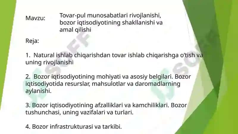 Bozor iqtisodiyoti 2