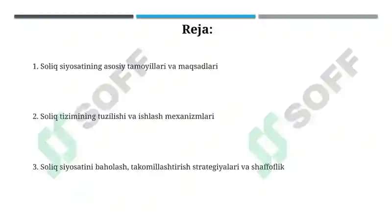 Naarx siyosatining asosiy tamoyillari va strategiyalari 2