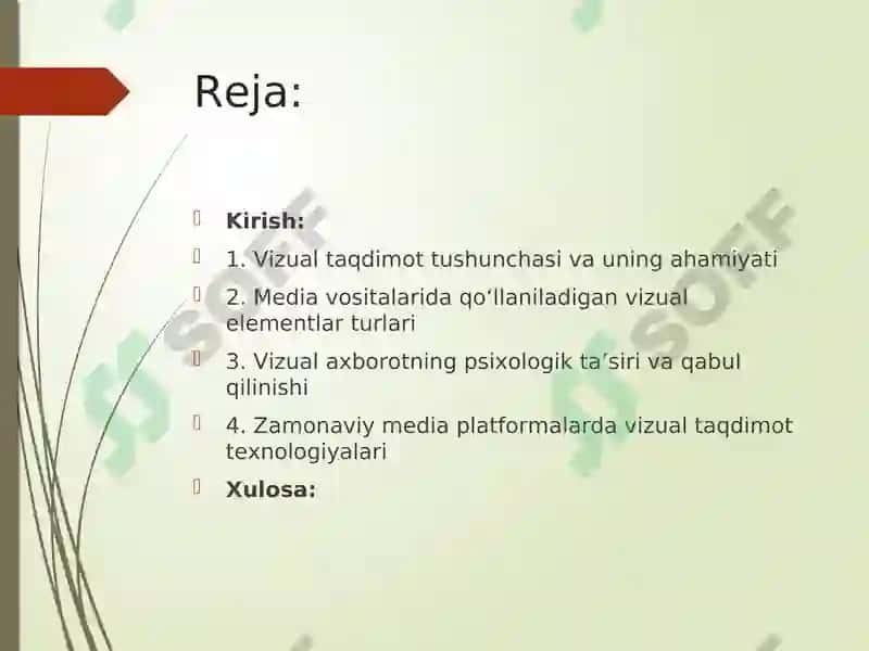Media vositalarida axborotning vizual taqdimoti 2