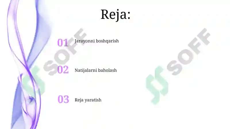 Rejalashtrish va tadqiqot 2