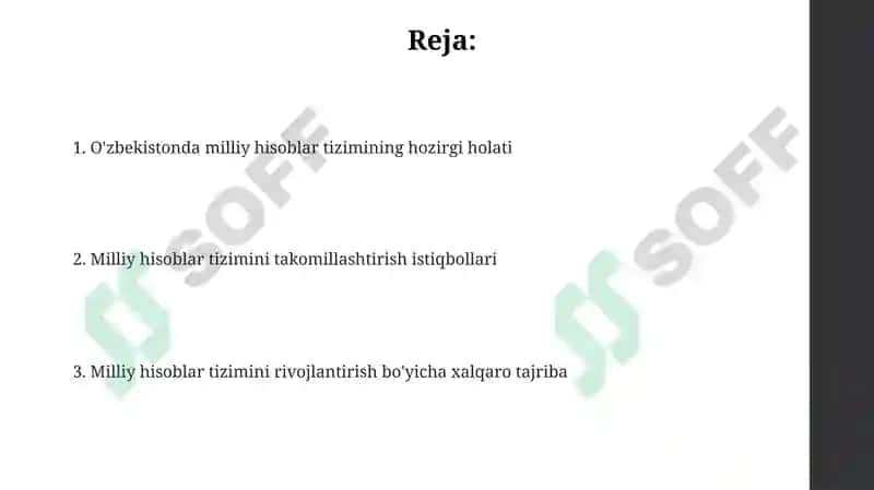 O'zbekistonda Milliy Hisoblar Tizimi 2