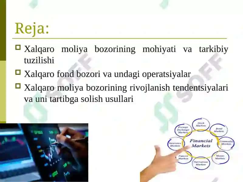 Xalqaro moliya va Xalqaro moliya bozori 2