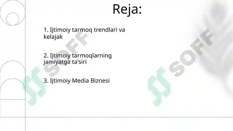 Kelajakdagi Tendentsiyalar va Yangiliklar 2
