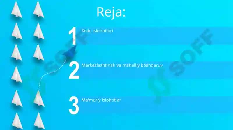 Mustaqillik yillarida davlat boshqaruvi tizimida amalga oshirilayotgan islohatlar 2