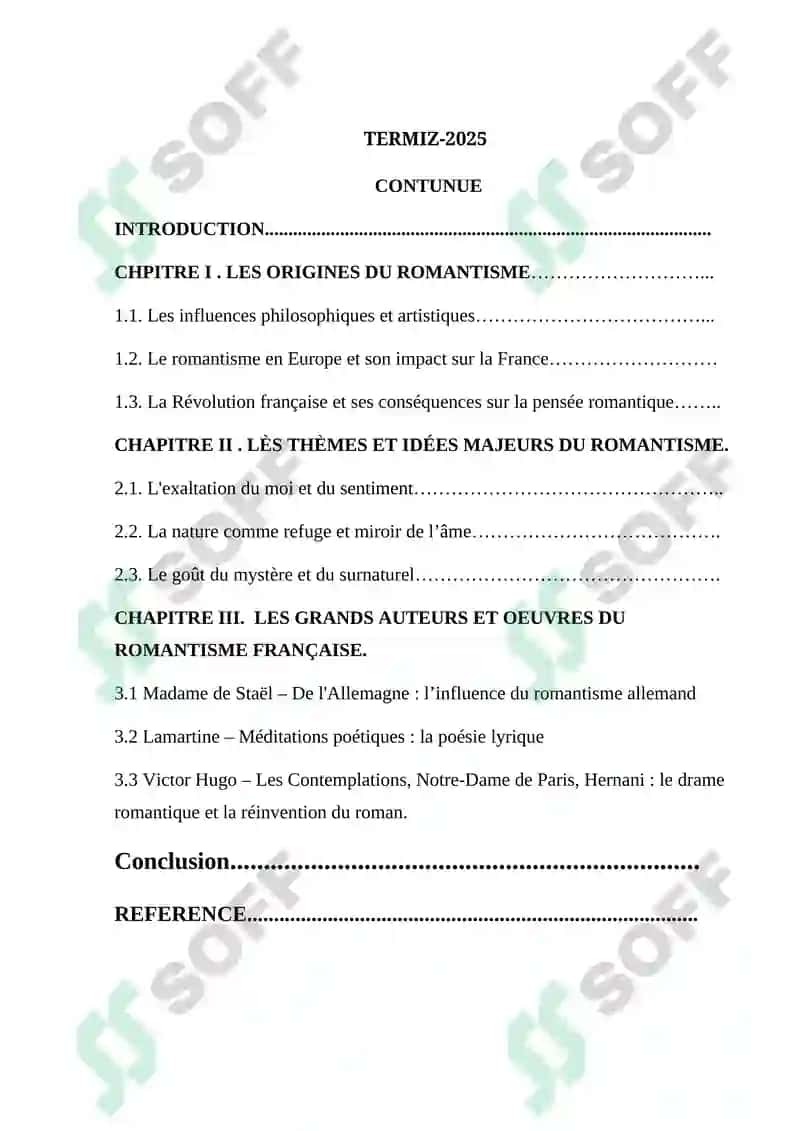 La littérature française.  Le romantisme 2